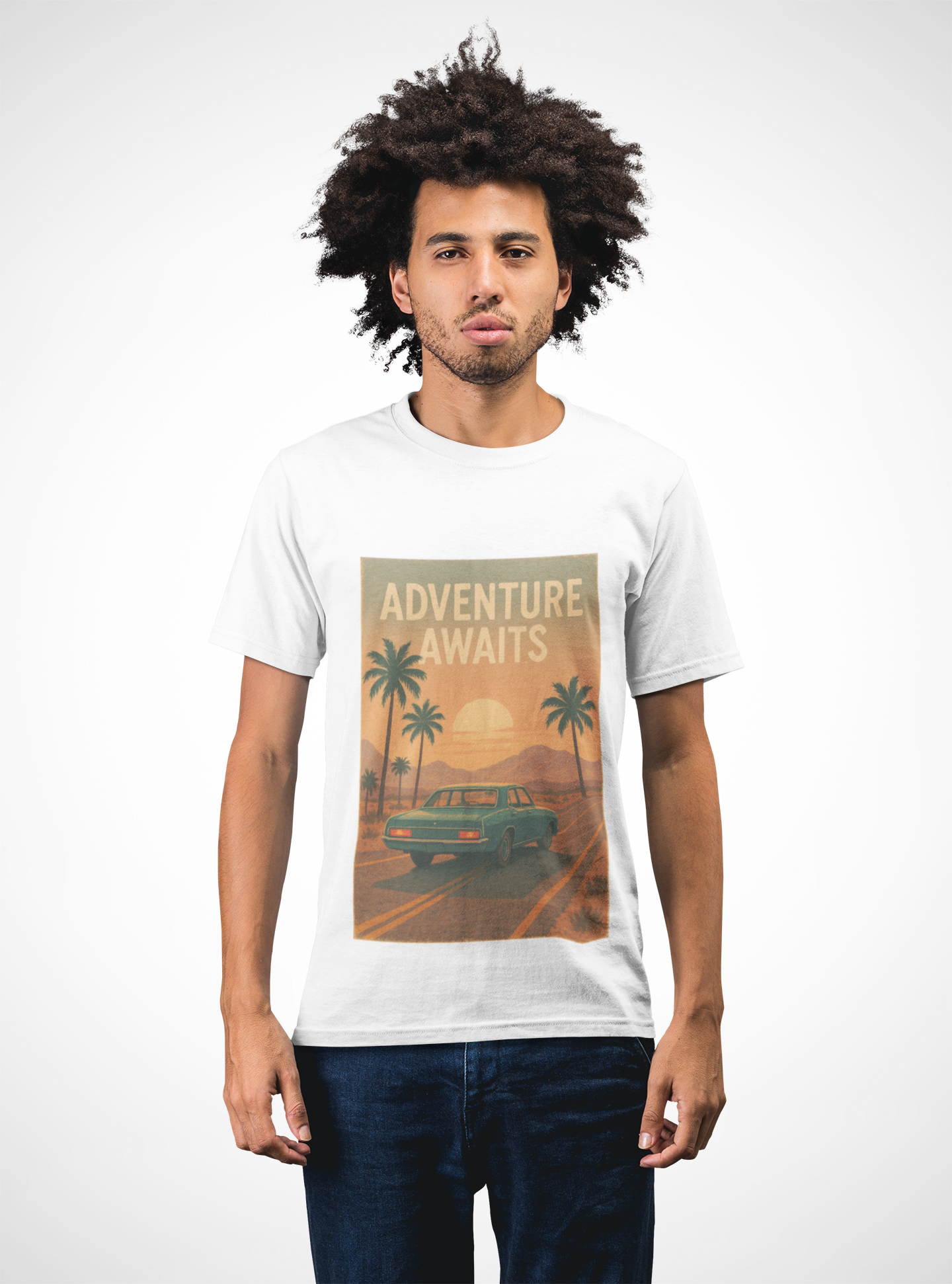 Vintage Adventure Awaits T-Shirt