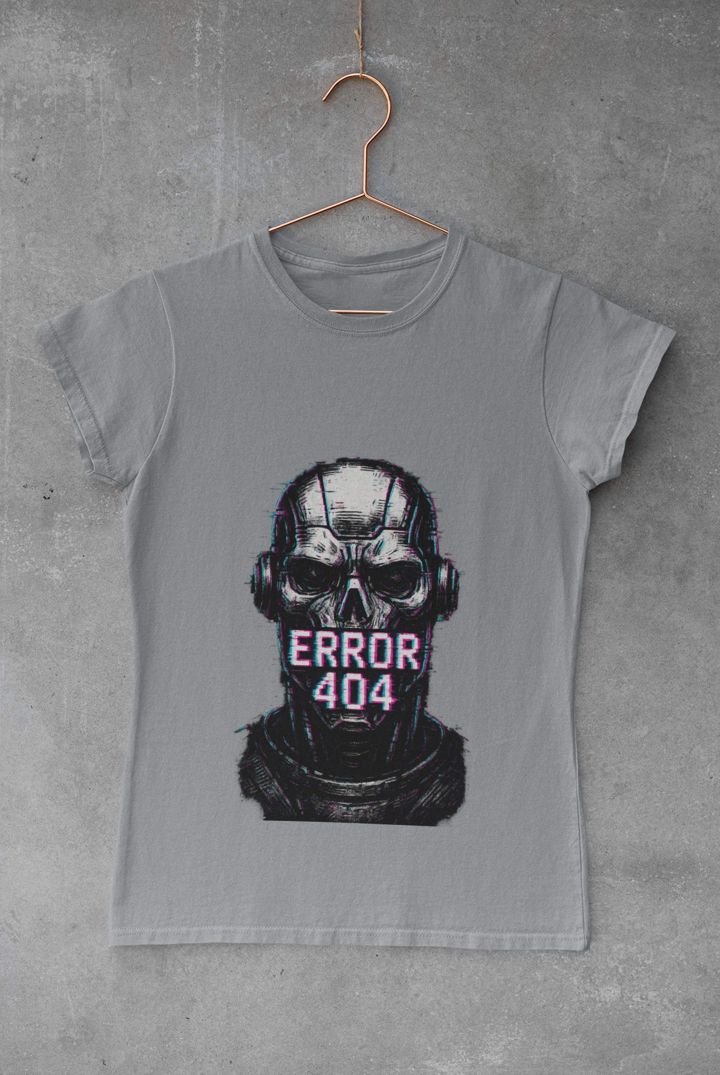 Cool ERROR 404 Graphic T-shirt, Unisex Vintage Tee, Casual Streetwear Top, Gift for Tech Lovers, Gamer Shirt