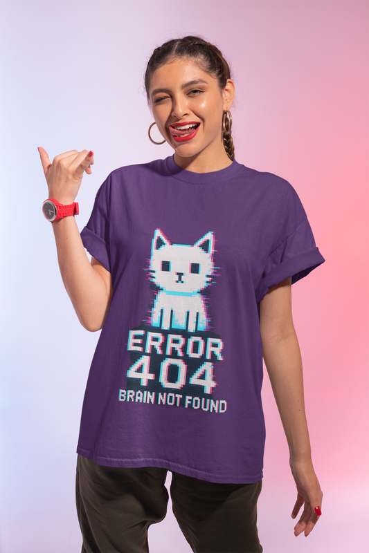 Glitch Cat Meme Tee | Gen Alpha Humor Shirt