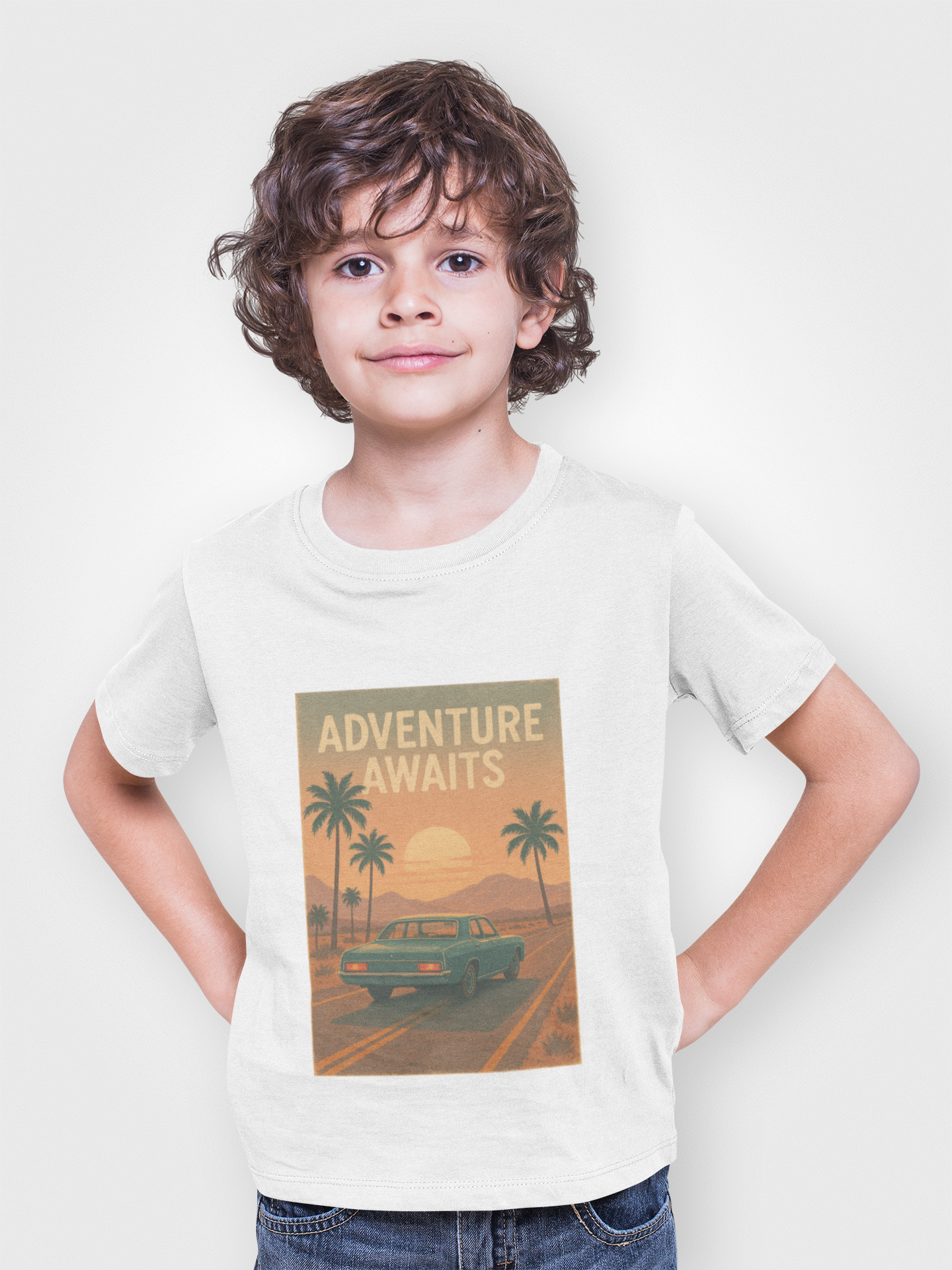 Vintage Adventure Awaits T-Shirt