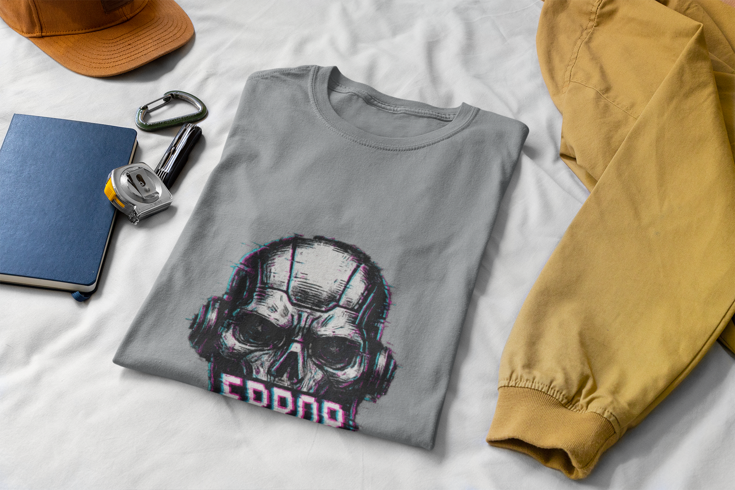 Cool ERROR 404 Graphic T-shirt, Unisex Vintage Tee, Casual Streetwear Top, Gift for Tech Lovers, Gamer Shirt